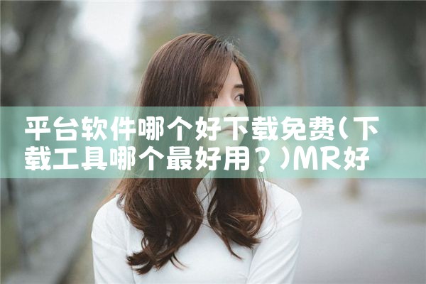 平台软件哪个好下载免费|MR好色